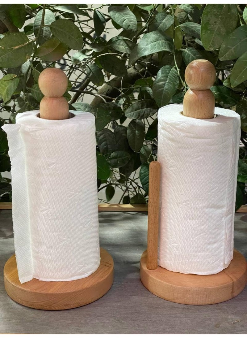 حامل مناديل خشب طبيعي – تصميم أنيق وجودة عالية K - Image 2